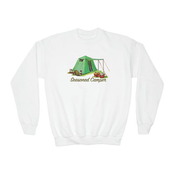 Seasoned Camper Youth Crewneck Sweatshirt