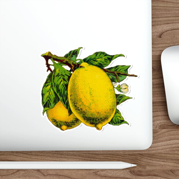 Lemons Die-Cut Sticker