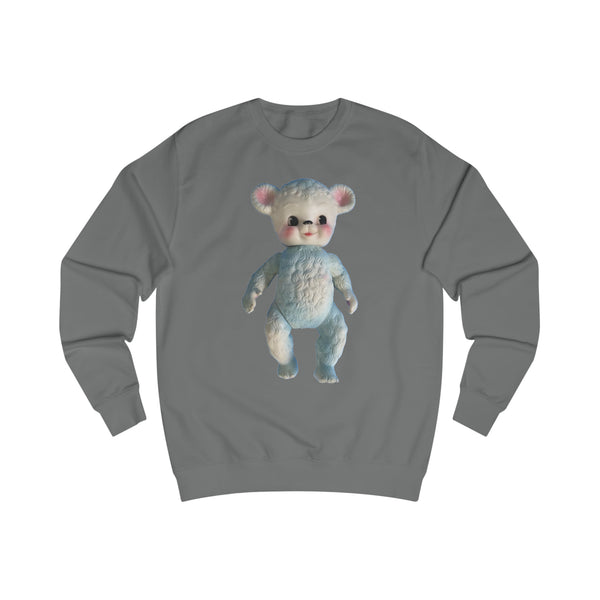 Kitschy Cute Blue Bear Unisex Sweatshirt