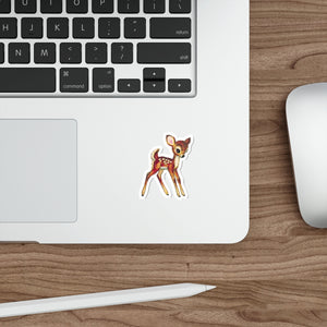 Little Deer Die-Cut Sticker