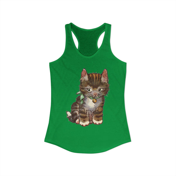 Mischievous Kitty Racerback Tank