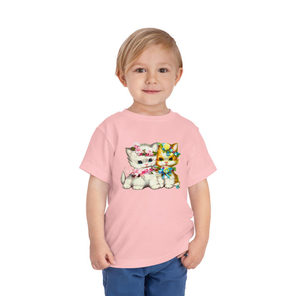 Too Cute Kittens Toddler Short Sleeve Tee