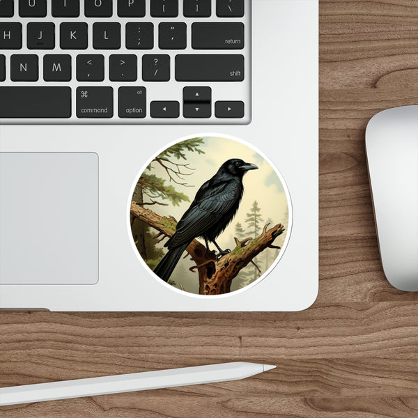 Beautiful Crow Die-Cut Sticker