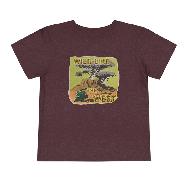Wild Like the West Toddler Short Sleeve Tee