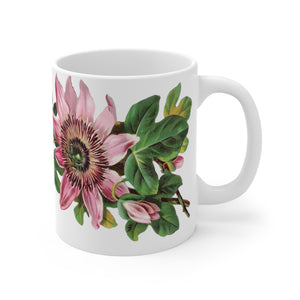 Pink Passion Flower Mug