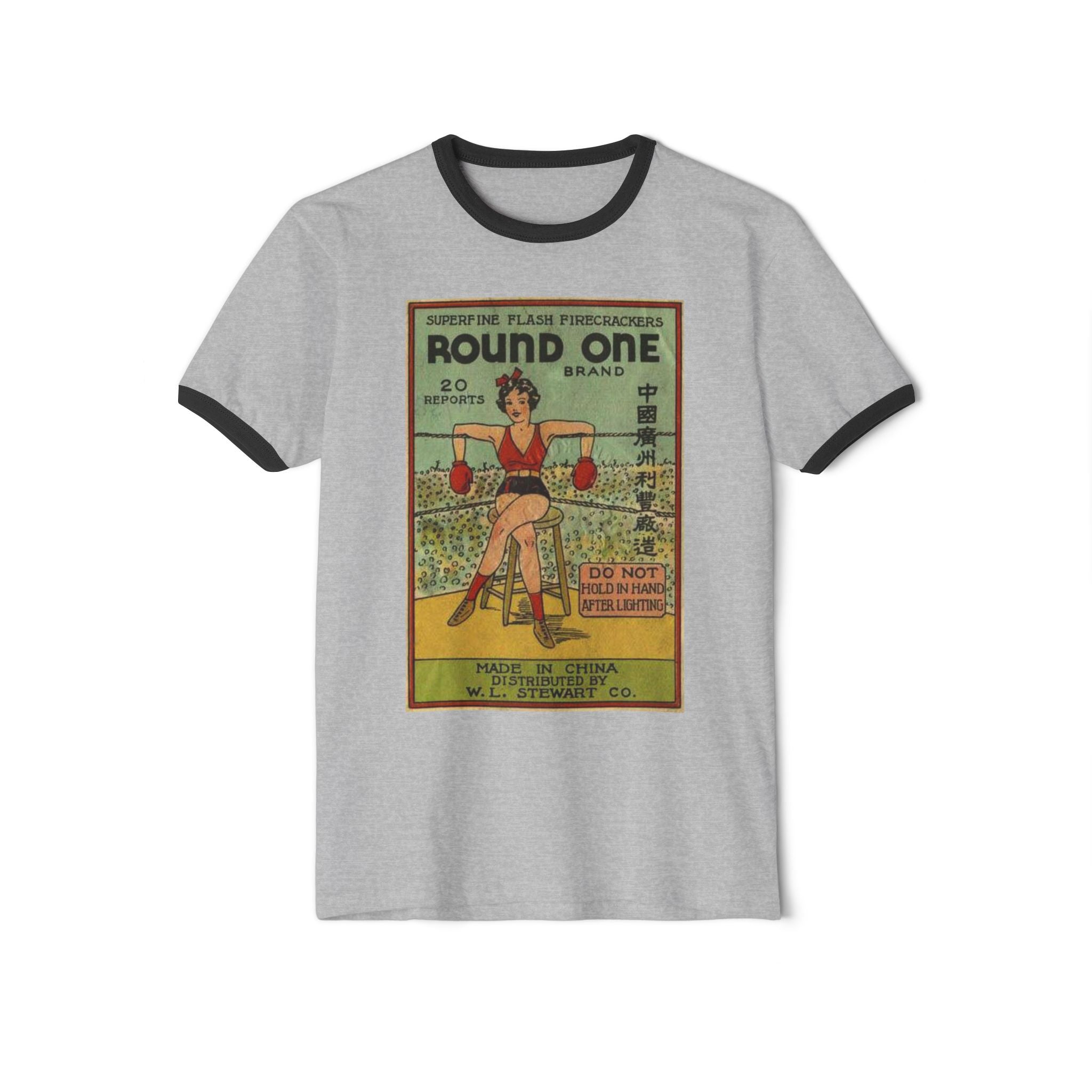 Round One Unisex Cotton Ringer T-Shirt