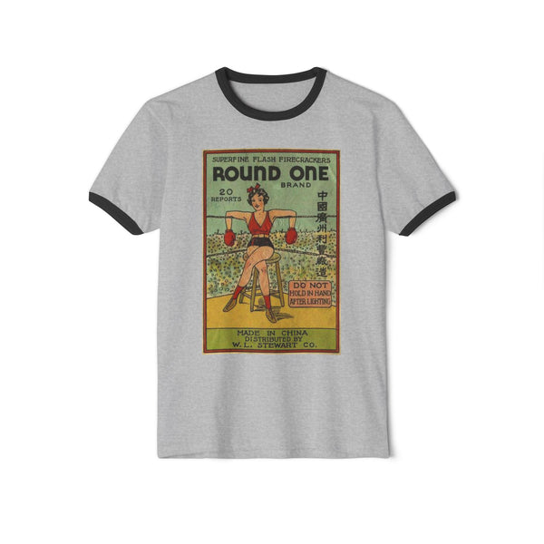 Round One Unisex Cotton Ringer T-Shirt