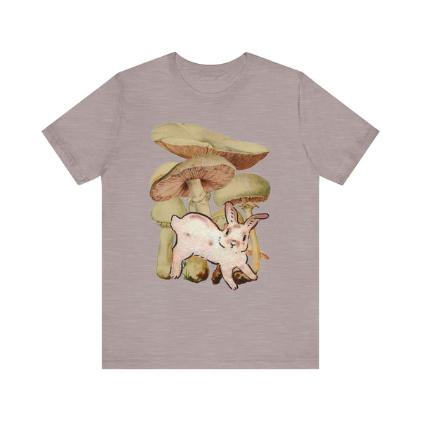 Mushroom Rabbit Unisex Tee