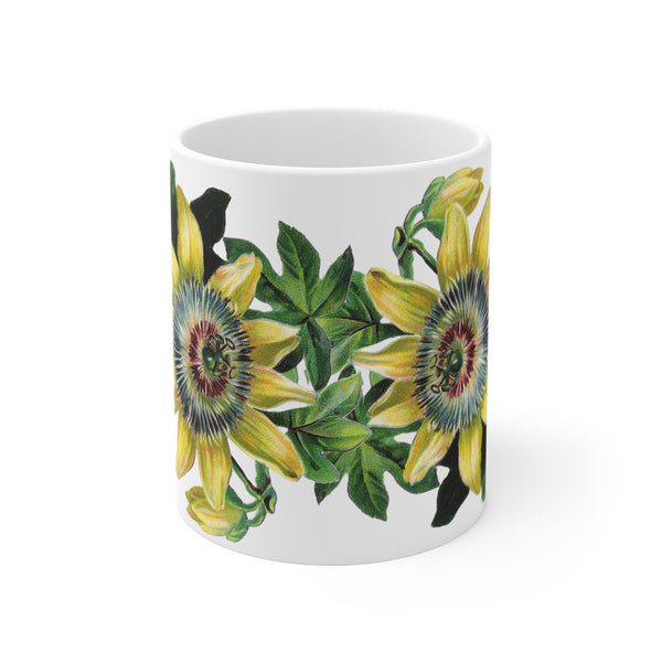 Yellow Passion Flower Mug