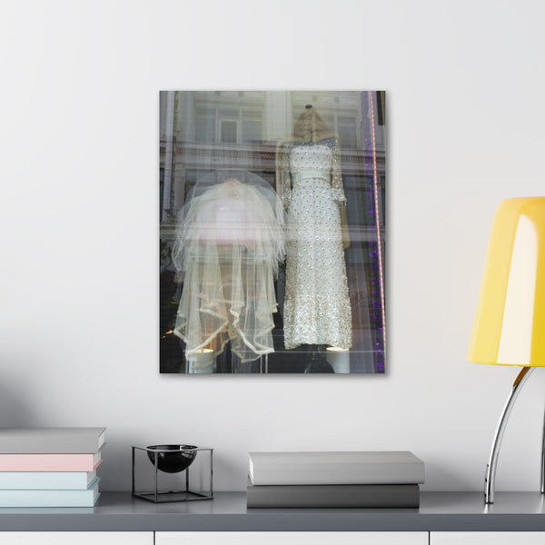 Window Shopping Canvas Gallery Wrap