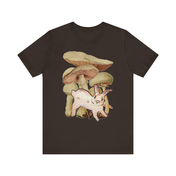 Mushroom Rabbit Unisex Tee