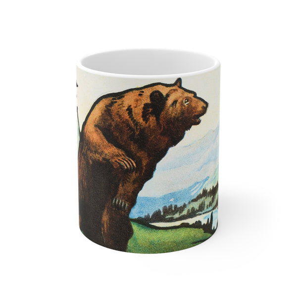 Grizzly Bear In the Wild Mug