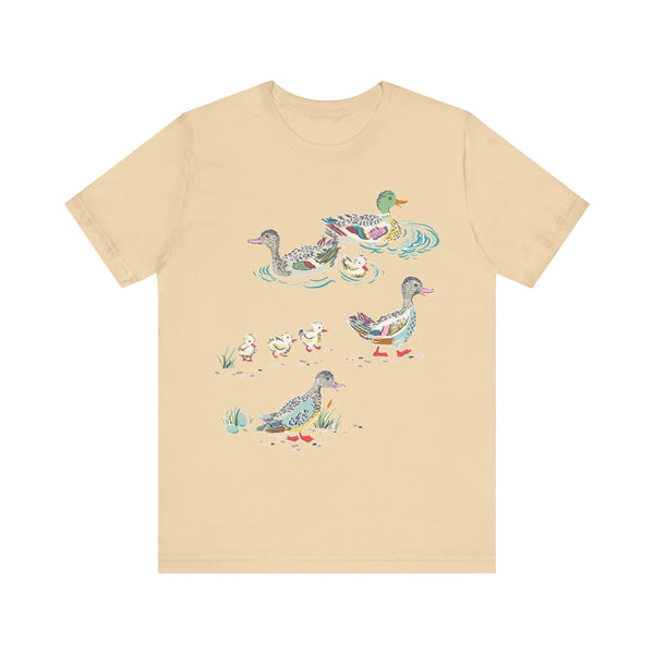 Mallard Pond Ducks Toy Unisex Tee