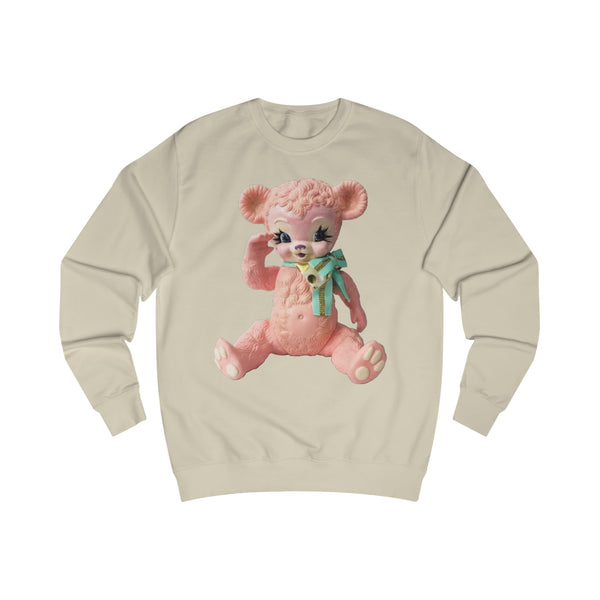 Kitschy Cute Pink Bear Unisex Sweatshirt