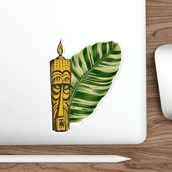 Tiki Die-Cut Sticker