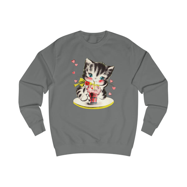 Little Soda Shop Kitten Unisex Sweatshirt