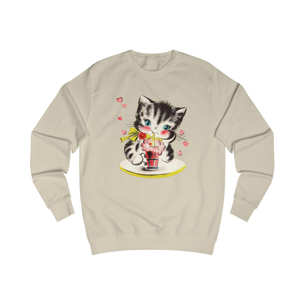 Little Soda Shop Kitten Unisex Sweatshirt