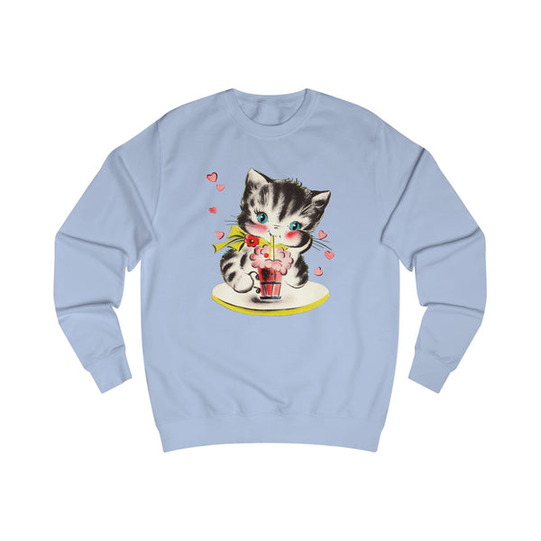 Little Soda Shop Kitten Unisex Sweatshirt