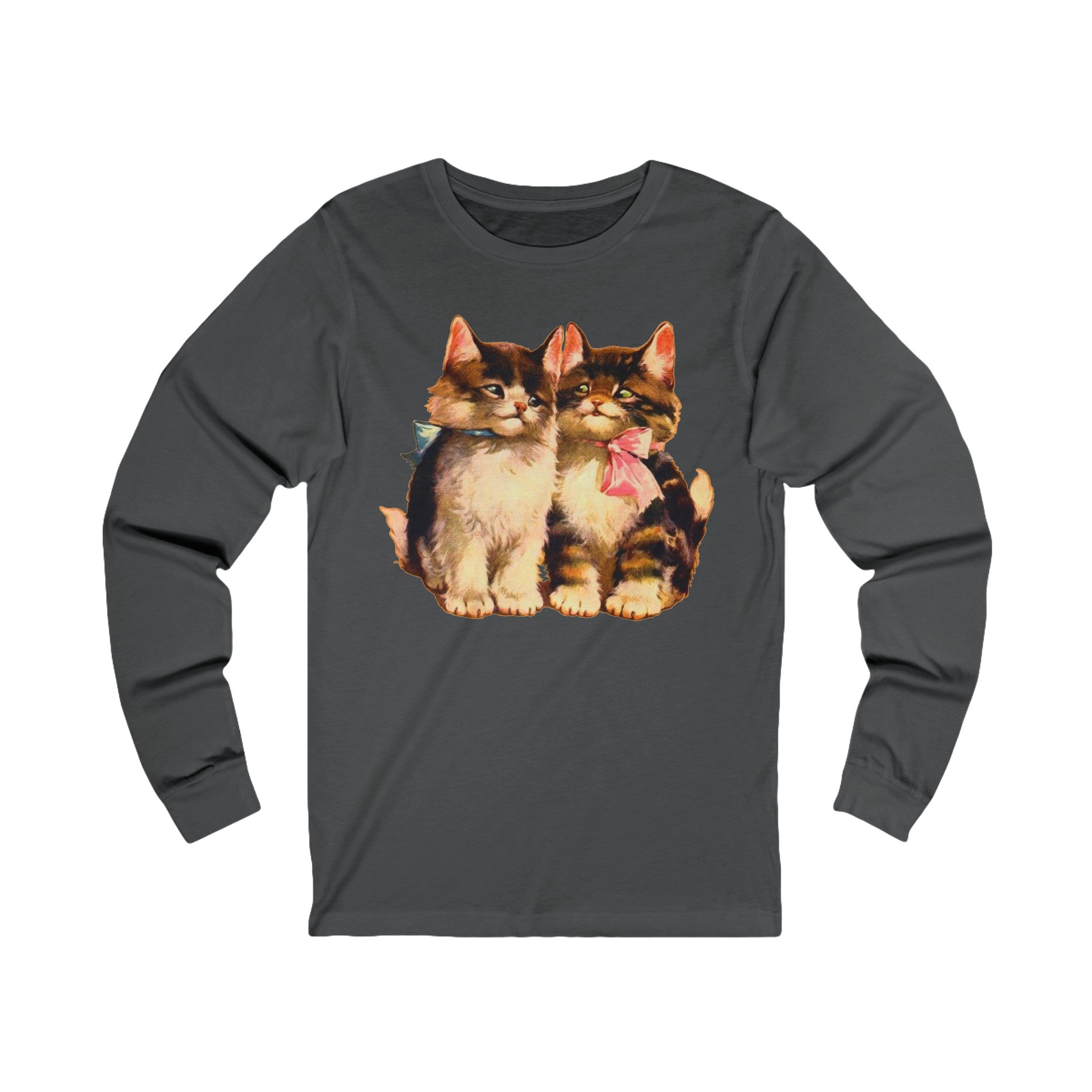 Precocious Kittens Jersey Long Sleeve Tee