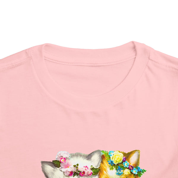 Too Cute Kittens Toddler Short Sleeve Tee