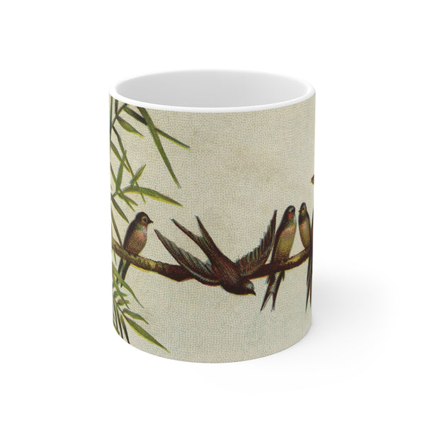 Bamboo Swallows Mug