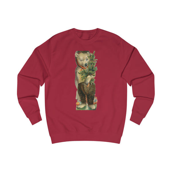 Holiday Polar Bear Unisex Sweatshirt