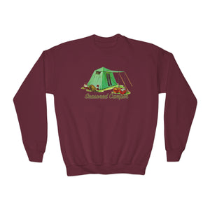Seasoned Camper Youth Crewneck Sweatshirt