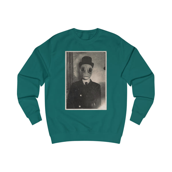 Gas Mask and Top Hat Unisex Sweatshirt