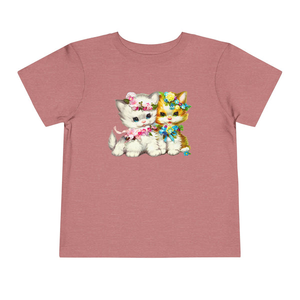 Too Cute Kittens Toddler Short Sleeve Tee