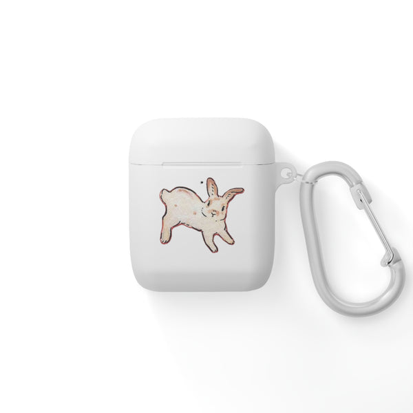 White Bunny Rabbit AirPods Case Cover