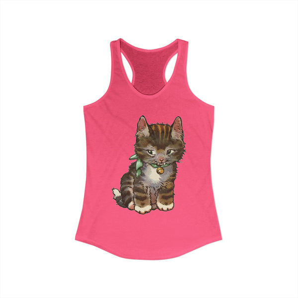 Mischievous Kitty Racerback Tank