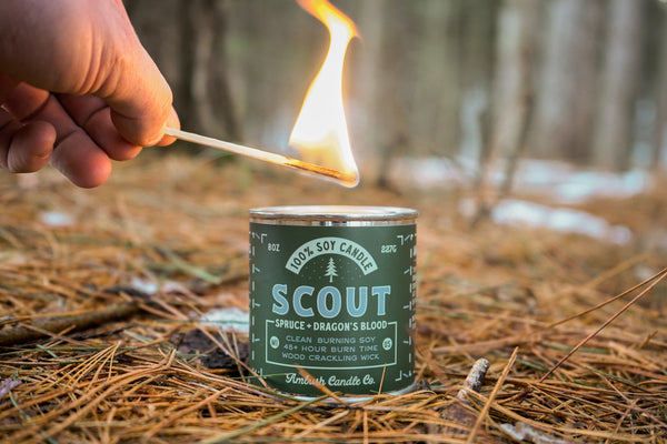 Scout | Spruce + Dragon's Blood 8oz Soy Candle