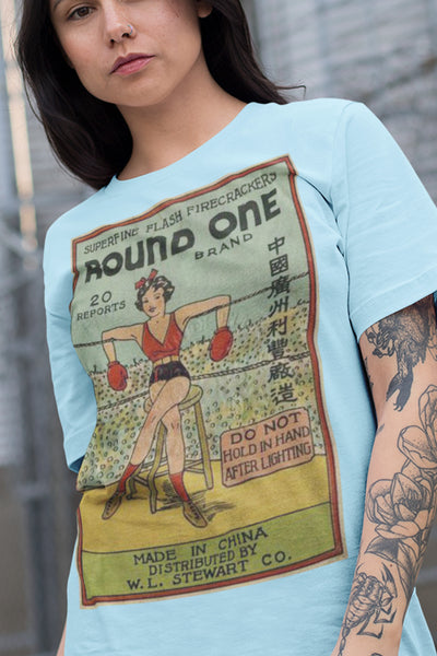 Round One Boxer Unisex t-shirt
