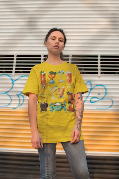 Tiki Drinks Unisex Tee
