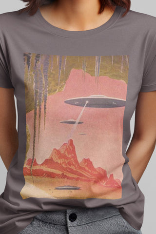 Mid Century UFO Women's Tee