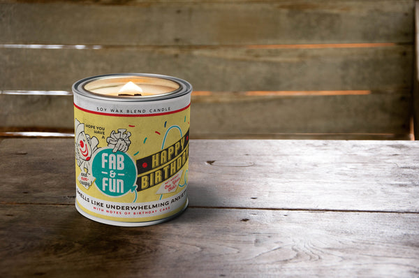 Birthday Clown - Large 16oz. Candle