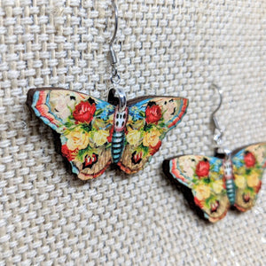 Colorful Butterfly Earrings