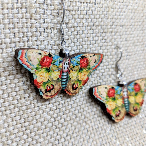 Colorful Butterfly Earrings