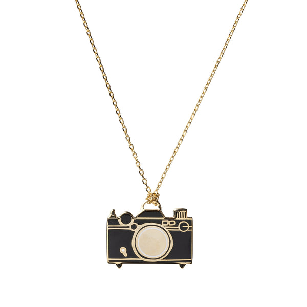 Camera Pendant Necklace - Photographer Gift