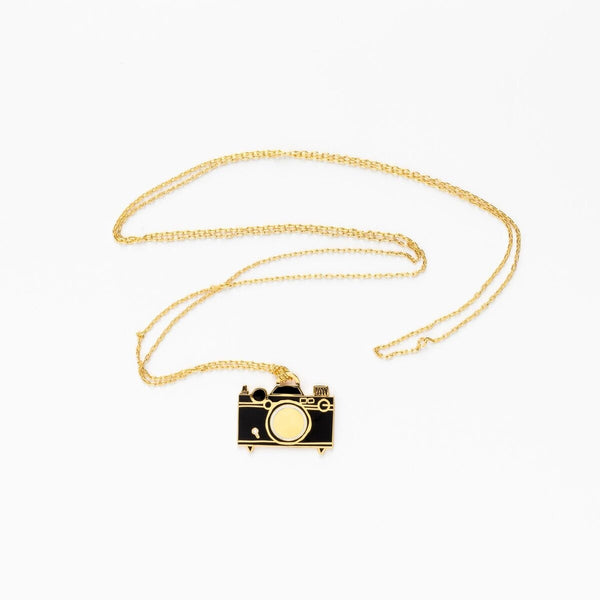 Camera Pendant Necklace - Photographer Gift