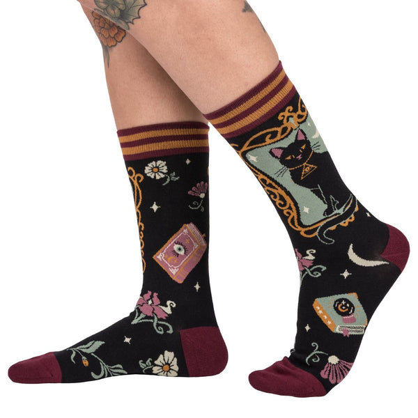 Dutchess Shadowfloof's Mew World Order Crew Socks