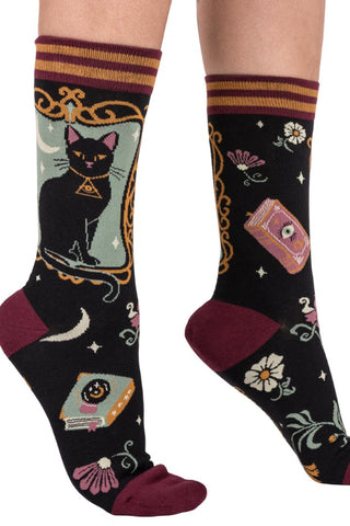 Dutchess Shadowfloof's Mew World Order Crew Socks