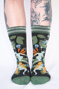 Fanciful Fairies Crew Socks