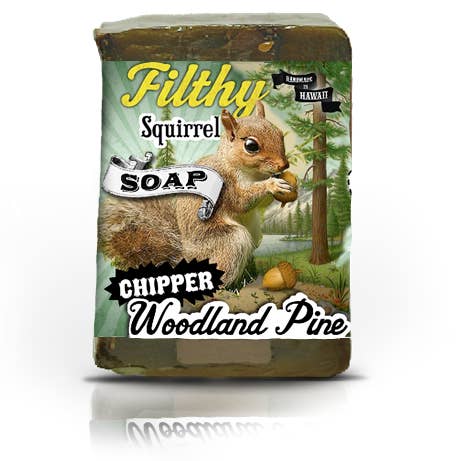 Filthy Squirrel Bar Handmade Bar Soap - Woodland