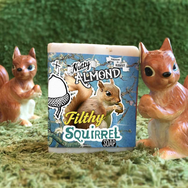 Filthy Squirrel Handmade Bar Soap - Nutty Almond