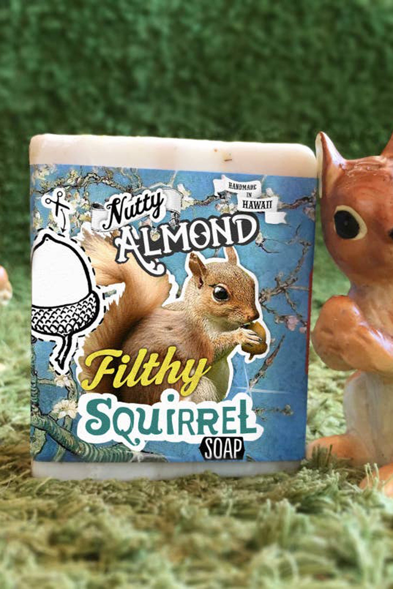 Filthy Squirrel Handmade Bar Soap - Nutty Almond