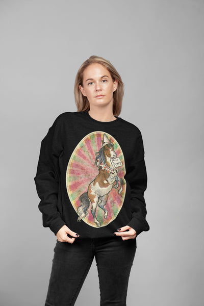 P is for Pony Circus Unisex Sweatshirt