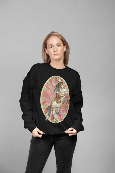P is for Pony Circus Unisex Sweatshirt