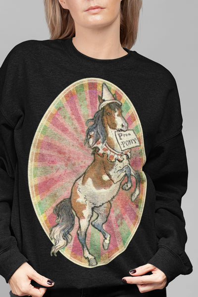 P is for Pony Circus Unisex Sweatshirt