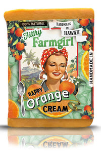 Happy Orange Cream Handmade Bar Soap